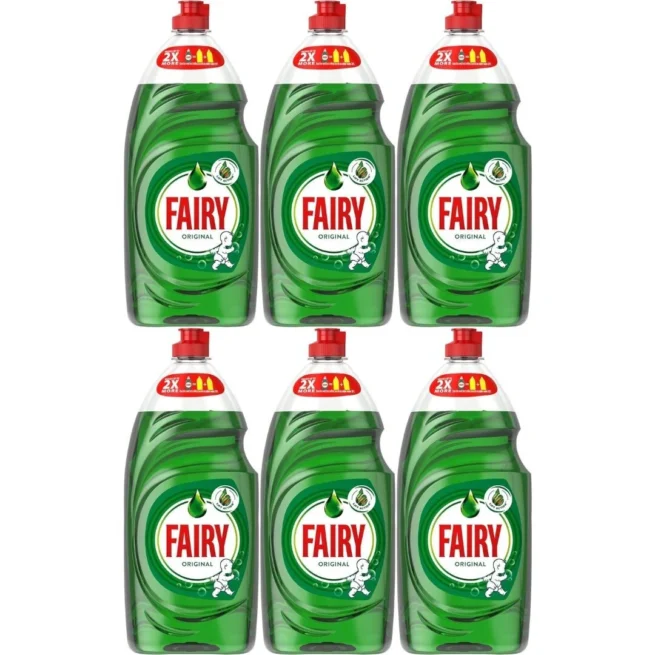 Fairy Washing Up Liquid Original 1015ML x 6