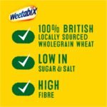 Weetabix, Breakfast, Packed with Fibre, High in Vitamin D, Low in Sugar and Salt, 24 Biscuits (430g) (Pack of 2)